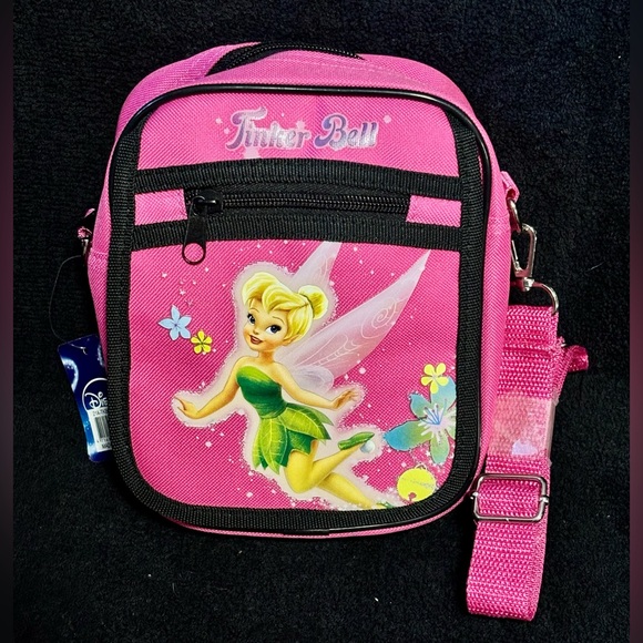 Disney Tinkerbell Crossbody Pink Bag - Picture 2 of 6